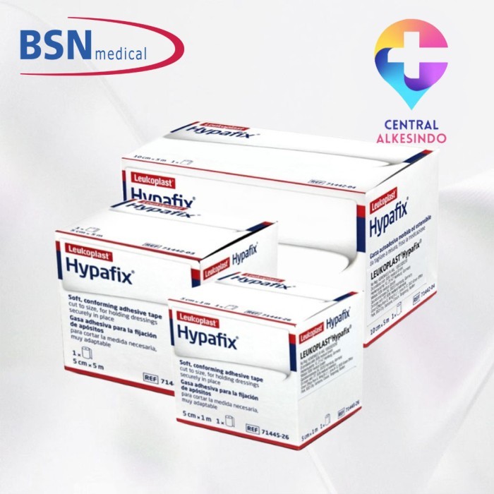 Plester Hypafix 5x5 10x5 BSN Central Alkesindo