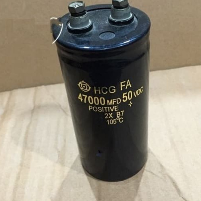 elco elko 47000 uf 47.000uf 47.000 47000uf 50volt 50v 50 v volt hcg - 100v