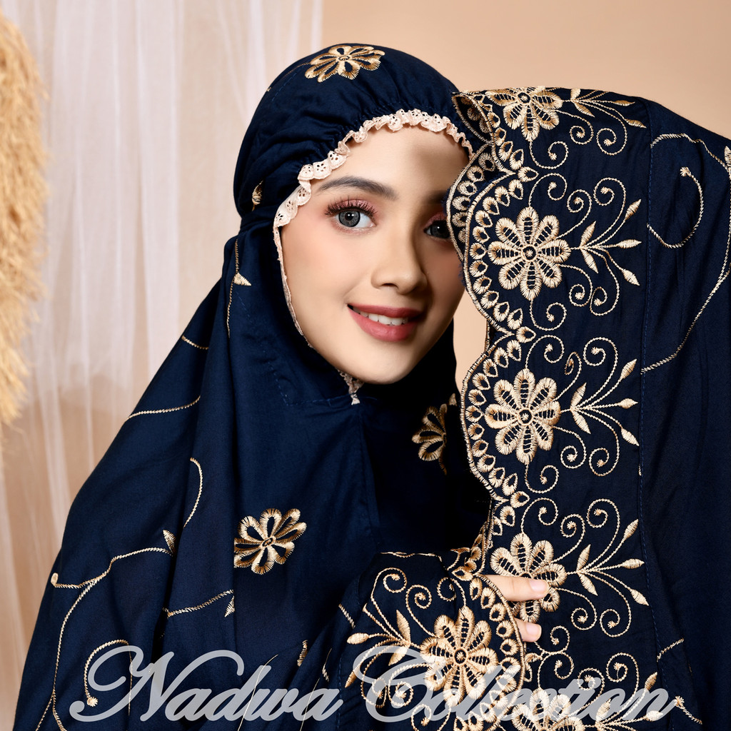 COD Mukena Dewasa Gracella | Mukena Bordir Gracella | Mukena Bordir Terbaru Murah Jumbo