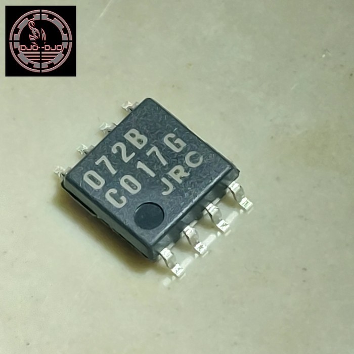 072B DMP-8 SMD JRC NJM072BM JRC072B 072 IC Dual J-Fet Input Operational Amplifier NJM072B Nisshinbo