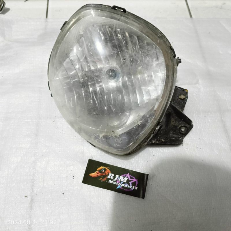Reflektor Headlamp Lampu depan Yamaha Fino Fi 115 125 2013 - 2017 Asli original copotan