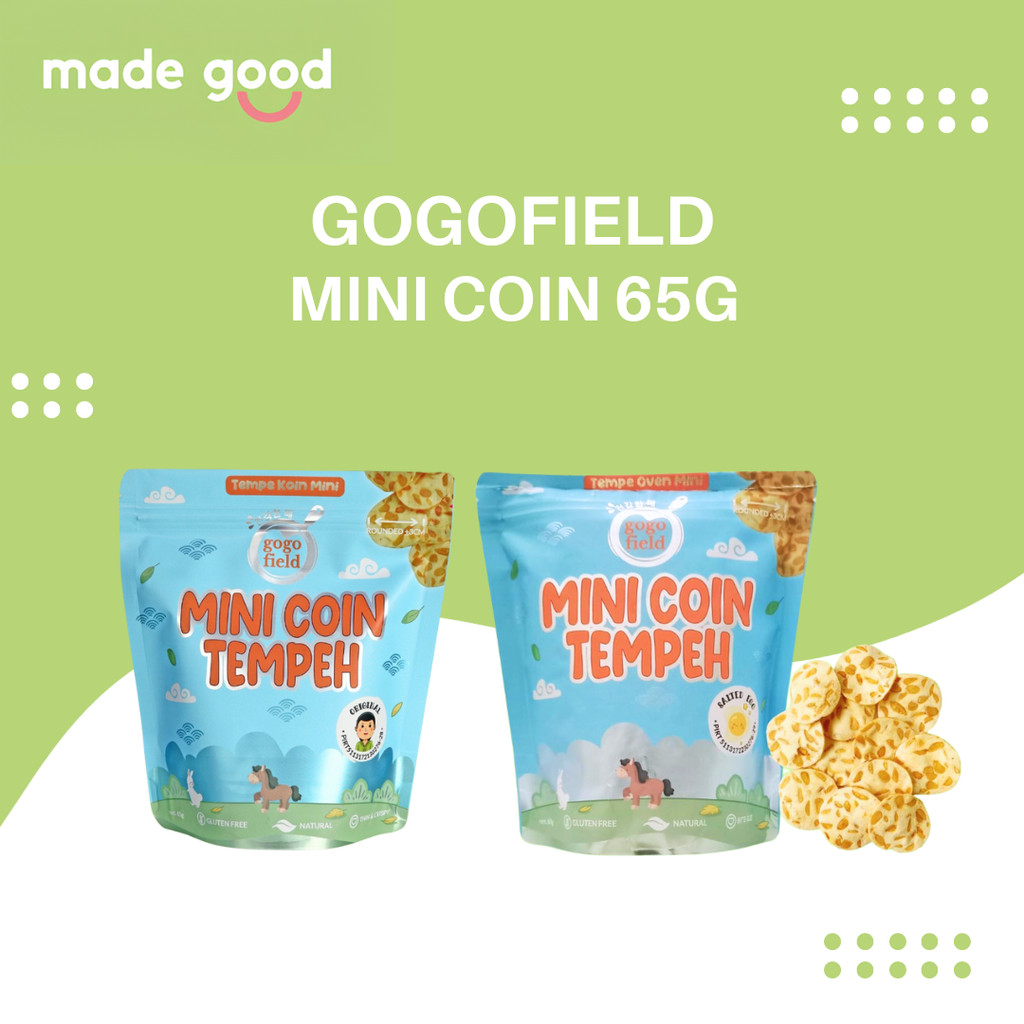 

Gogofield - Mini Coin Tempeh 65 G