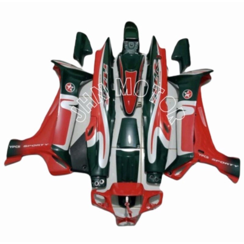 ( BISA COD ) Body set bodi f1zr fizr fiz r Caltex hijau MURAH BERKUALITAS