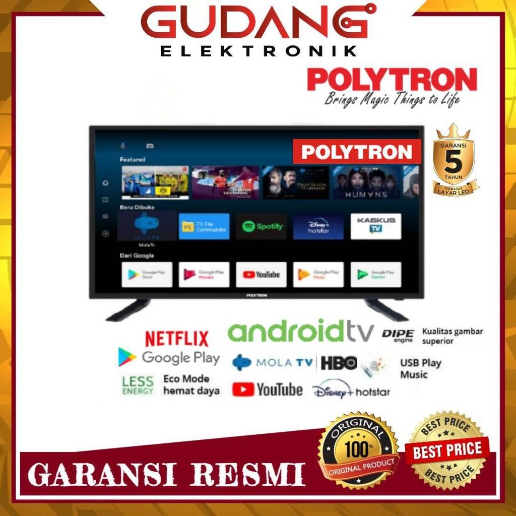 LED TV 32 INCH POLYTRON PLD32AG9953 ANDROID TV NEW PLD 32AG9953