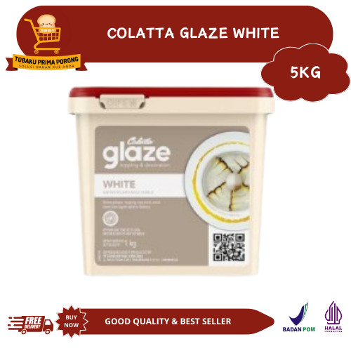 

GLAZE SERIES COLATTA - RASA VANILLA ( WHITE ) - 5 KG .