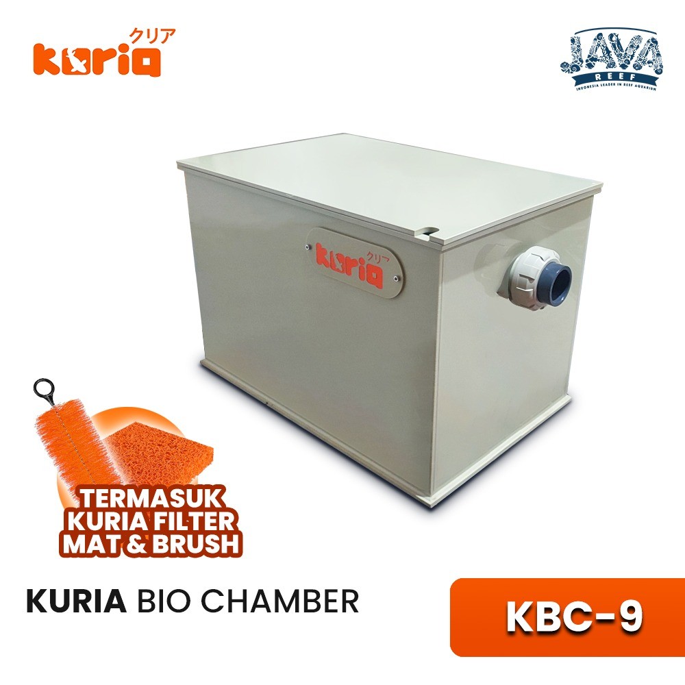 KBC9 Kuria Bio Chamber Filter Kolam karantina Ikan koi predator koki