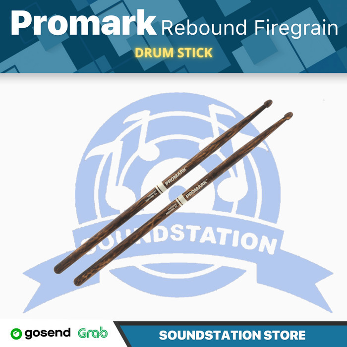 Promark Rebound Firegrain Drum Stick - Stik Drum