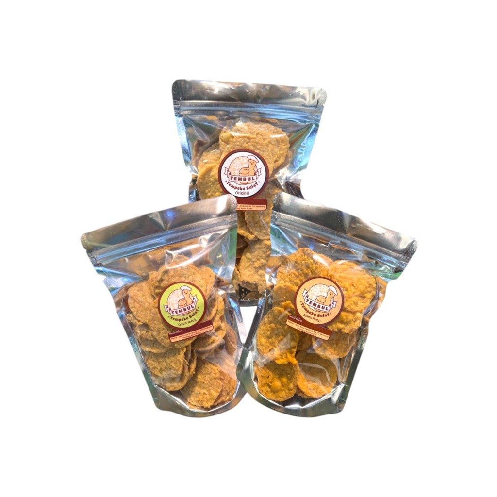 

Tembul PAKET IRIT 3 Bks keripik/kripik tempe 160 gram!!! enak dan renyah