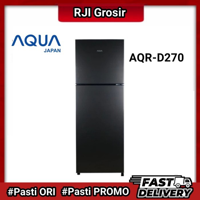 Kulkas Aqua 2 Pintu AQR-270DG