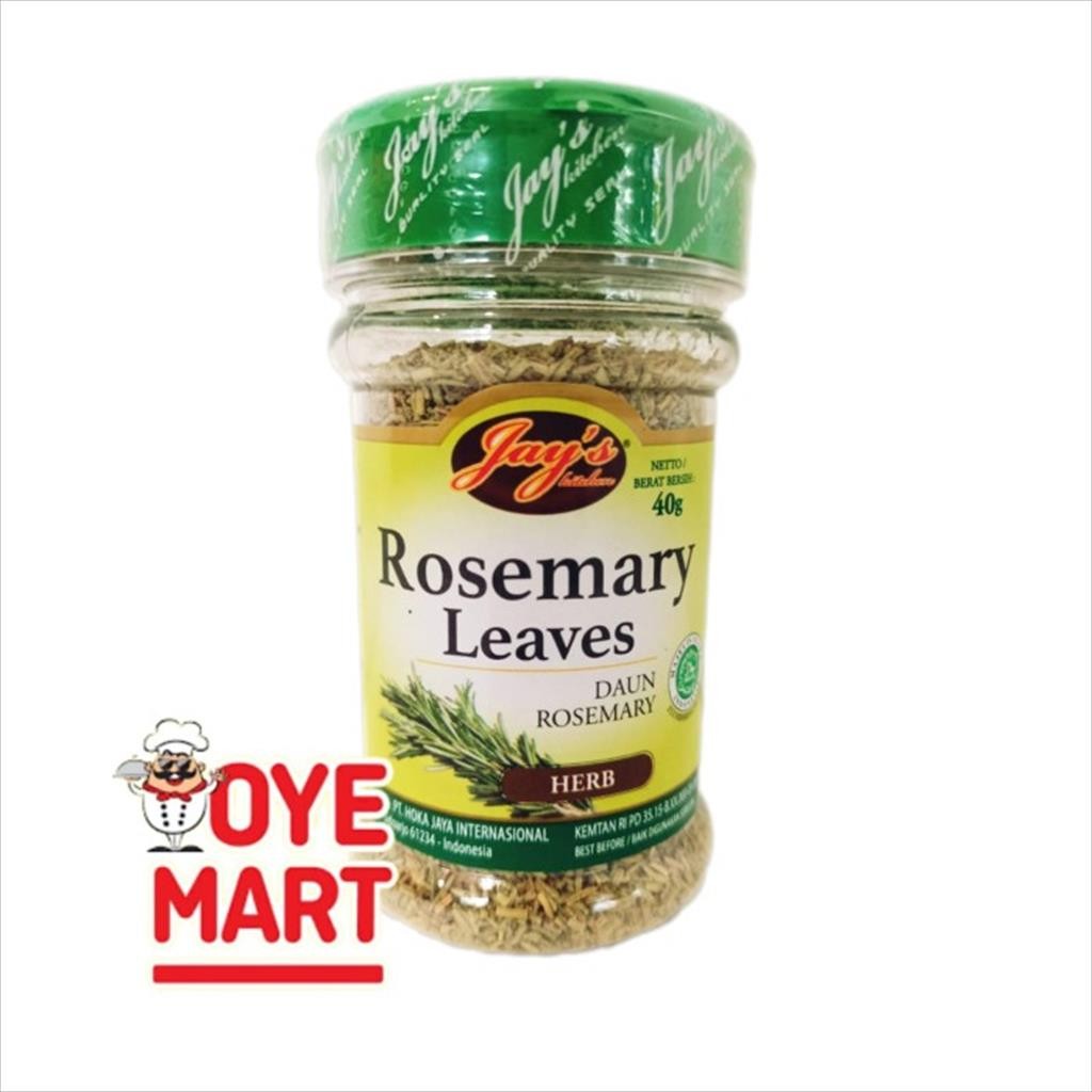 

JAYS ROSEMARY LEAVES 40G / DAUN ROSEMARY