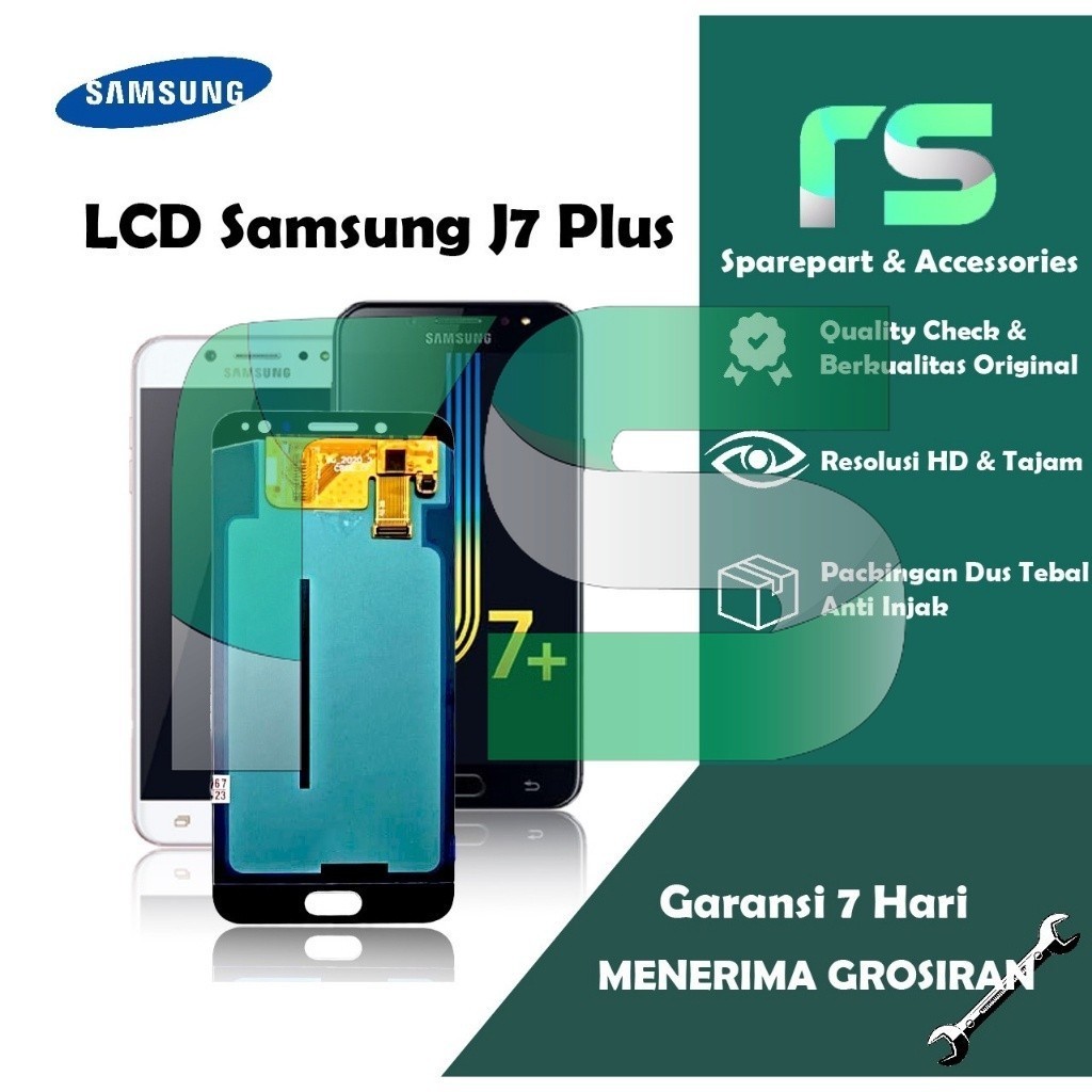 LCD TOUCHSCREEN SAMSUNG GALAXY J7 PLUS C7 2018 C710 C7100 OLED ORIGINAL