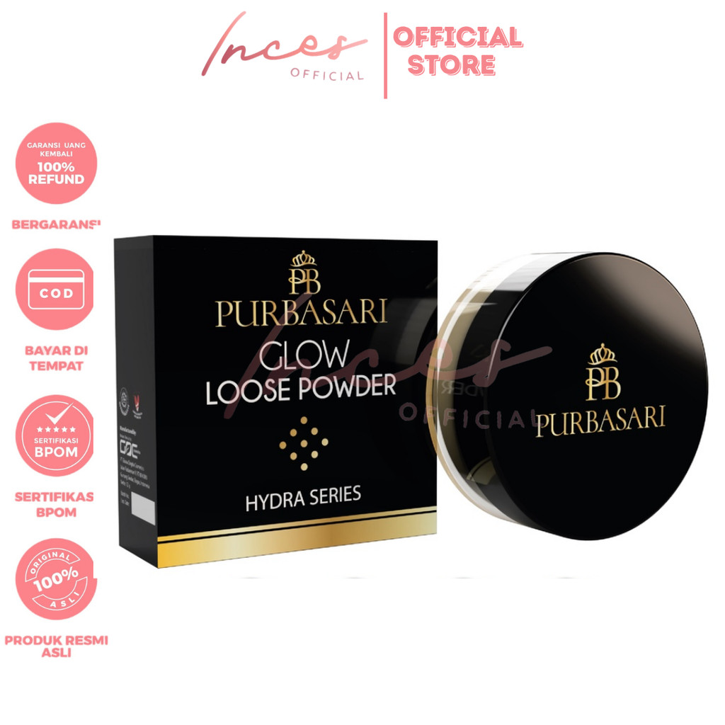INCES - Purbasari Glow Loose Powder