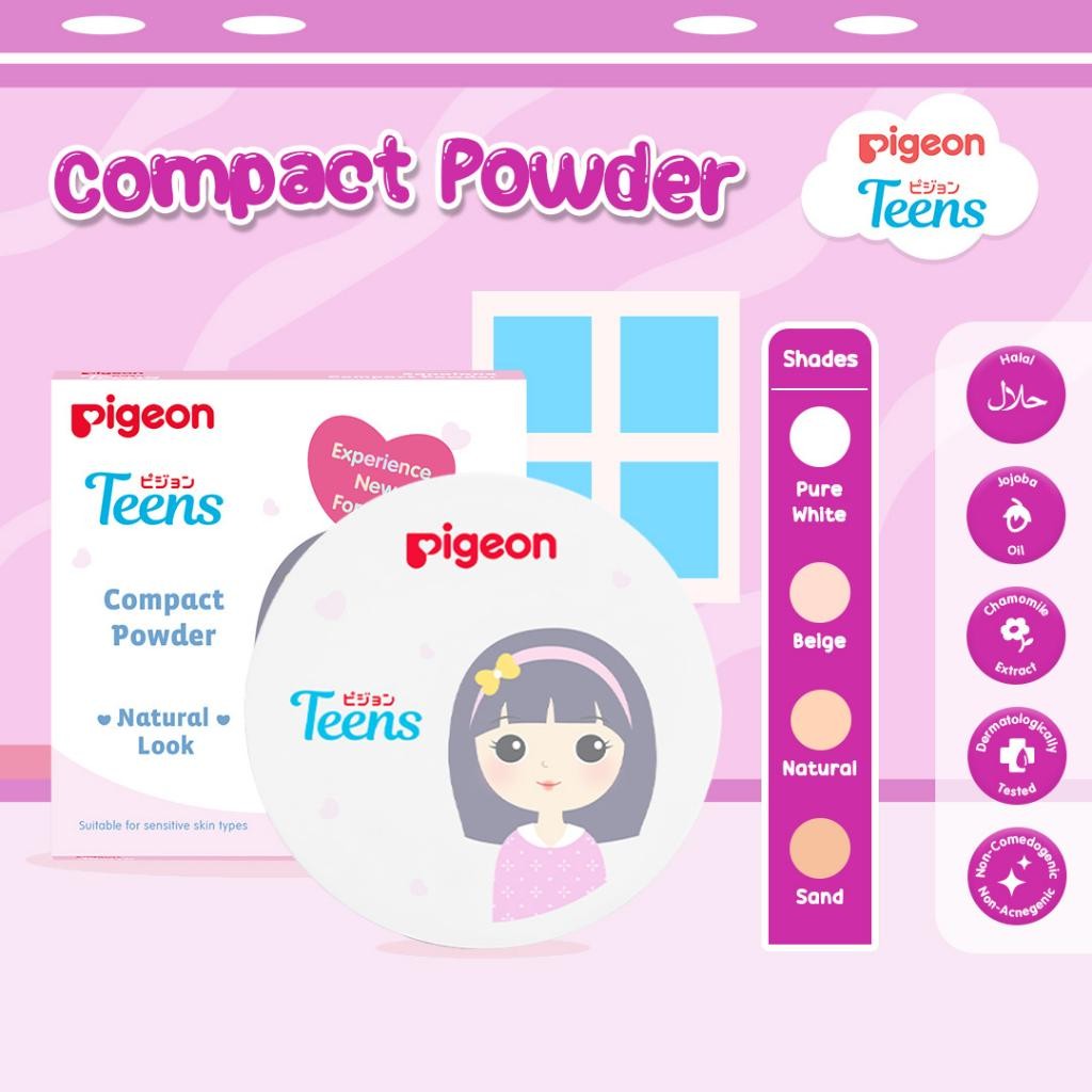 PIGEON TEENS Compact Powder Sand 14gr