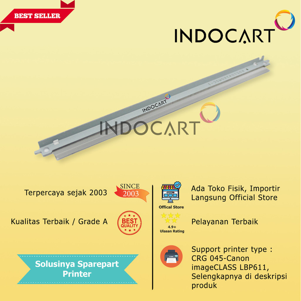 Doctor Blade Kuroki CRG-045 046-Canon LBP611 LBP61 MF631 MF633 MF635 MF730C
