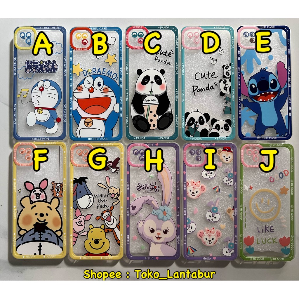 Softcase Karakter Casing Redmi 9C 10A Case