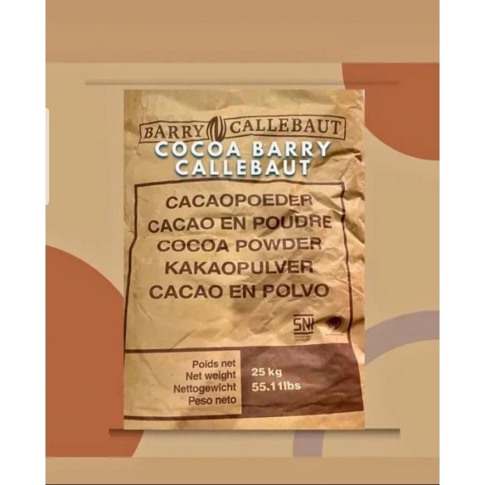 

Cocoa Powder Barry Callebaut Coklat Bubuk Murni Asli 100% Repack 1 kg - 500gr