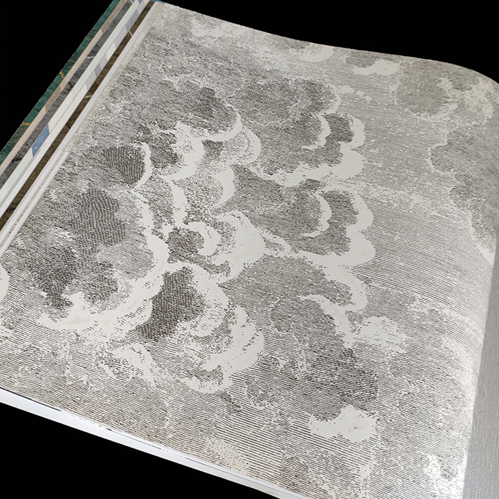 Nordic Ins Cloud Wallpaper Living Room Bedroom Tv Background Wall Home Decor Creative Dark Clouds Wa