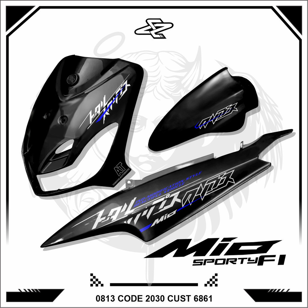 STRIPING MIO KANJI THAILAND STRIPING MIO SPORTY STRIPING MIO SMILE