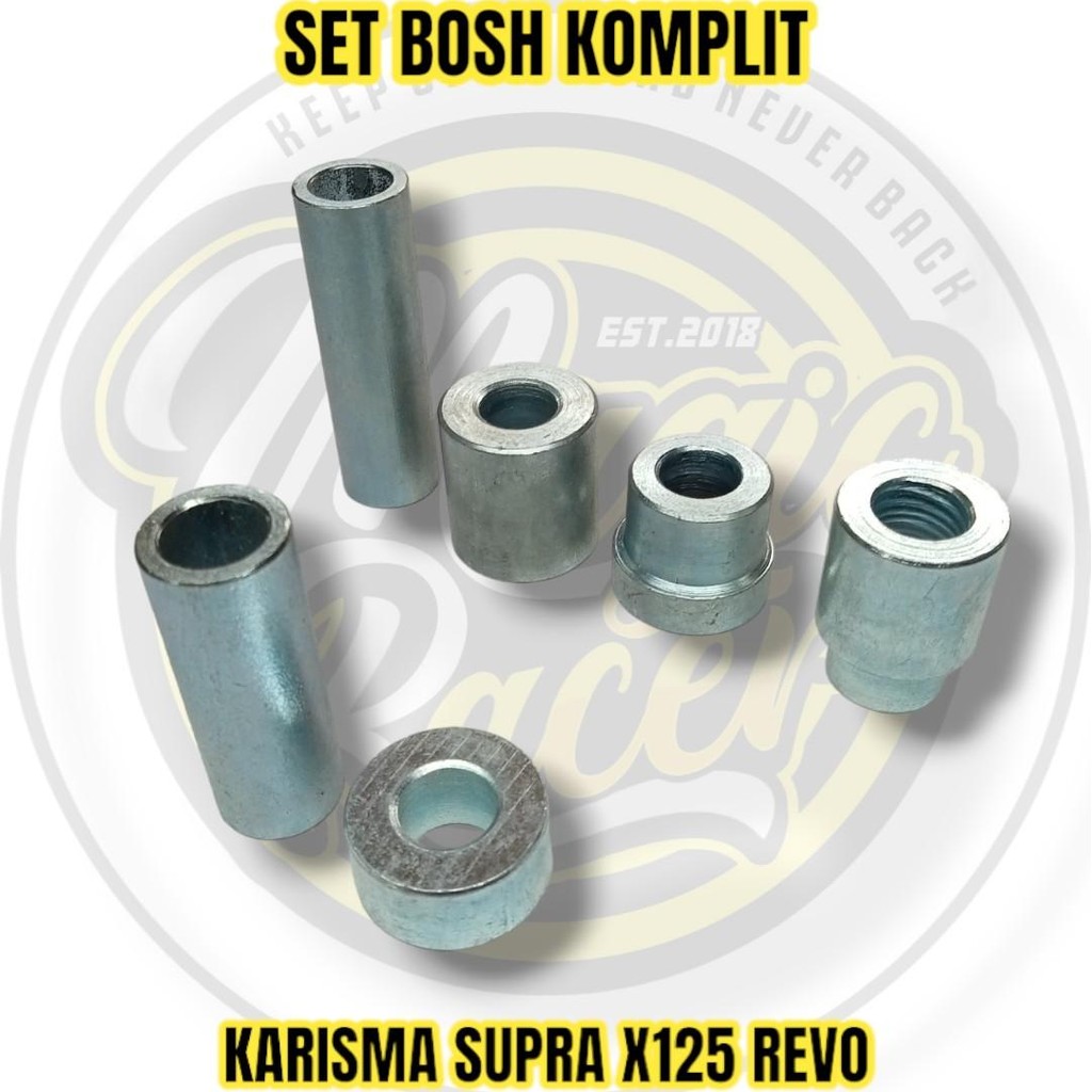 BOS BOSH TROMOL RODA DEPAN BELAKANG KARISMA 125 SUPRA X125 NON DOUBLE DISC BLADE REVO