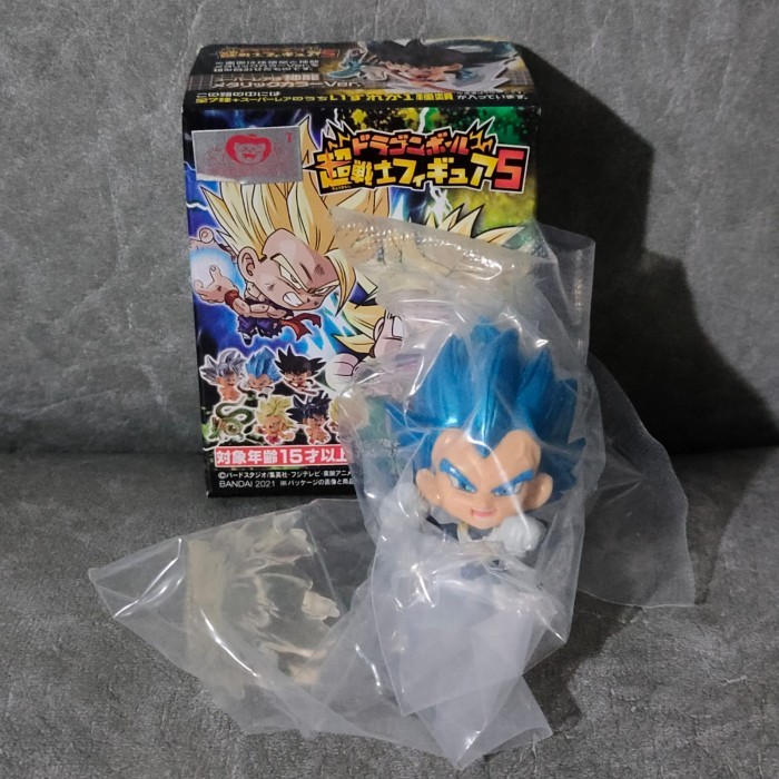 ORIGINAL BANDAI Dragon Ball Super Warrior 5 Vegeta God NEW VERY RARE