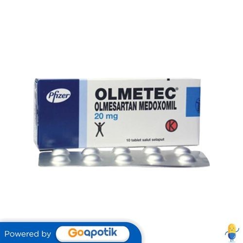 Olmetec 20 Mg Box 30 Tablet