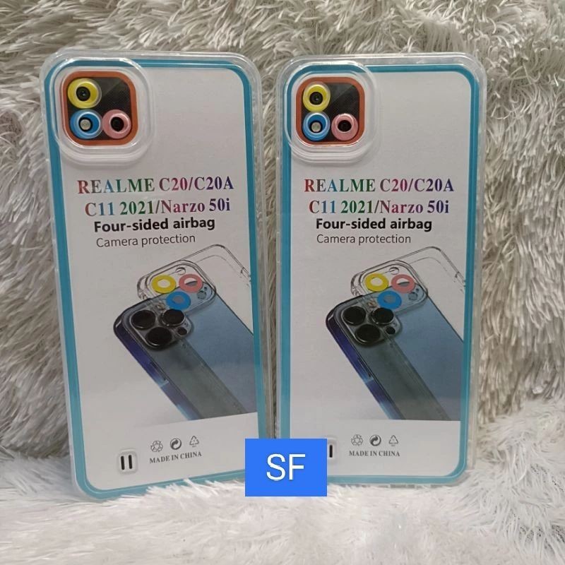 Soft Case Clear REALME C20/C11 2021/ REALME NARZO 50I Casing Silikon Bening transparan Pelindung Bel