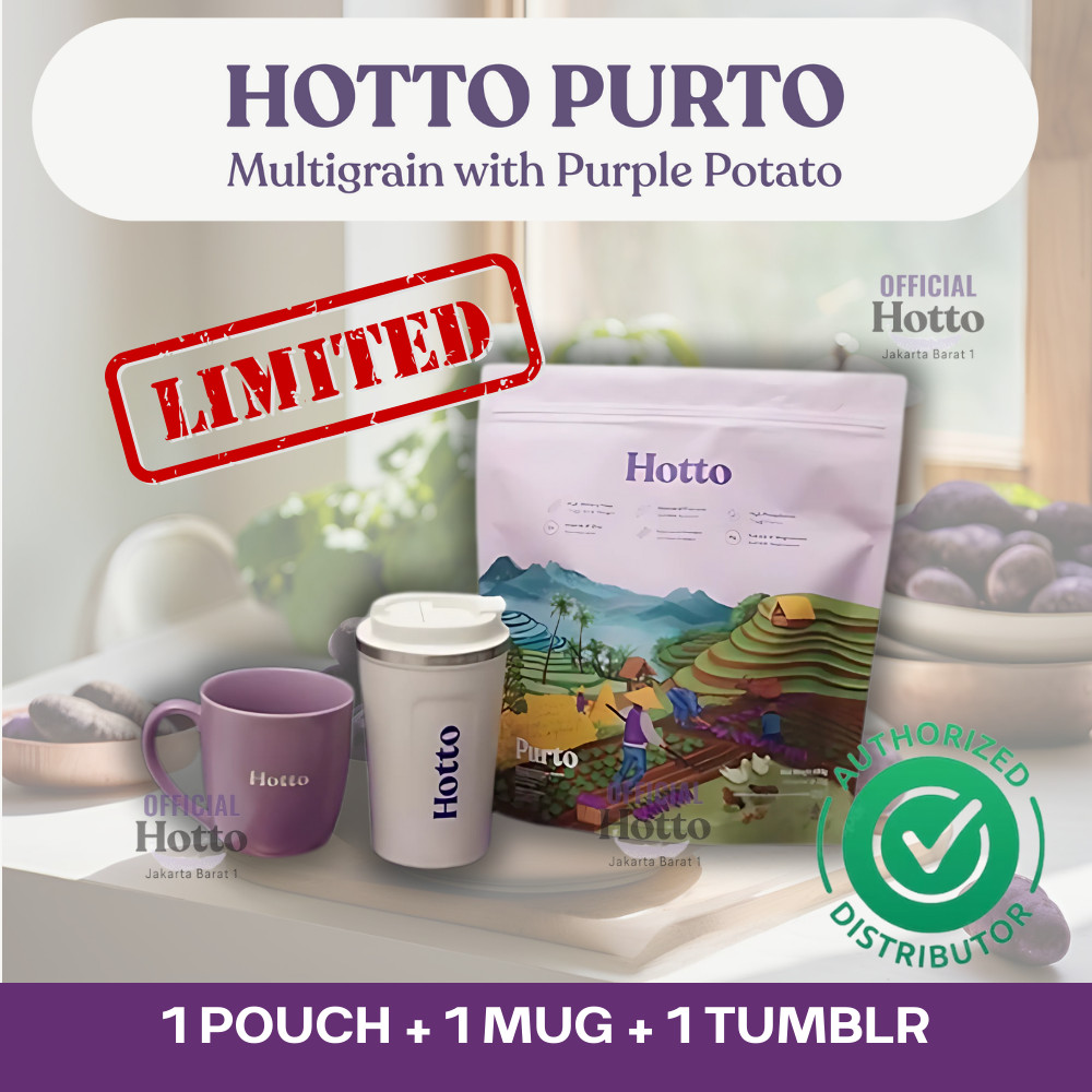 

LIMITED QUANTITY! 1 POUCH + 1 TUMBLR + 1 POUCH HOTTO PURTO