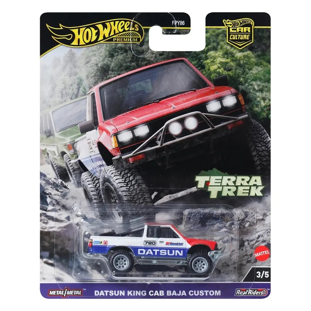 Hot Wheels Terra Trek Datsun King Cab Baja Custom - Premium Series