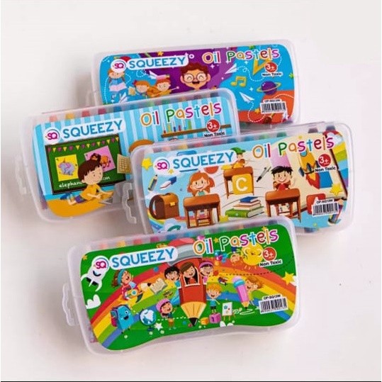 

[RAJA HEMAT] Krayon Crayon oil pastel grosir 1 box 12 warna