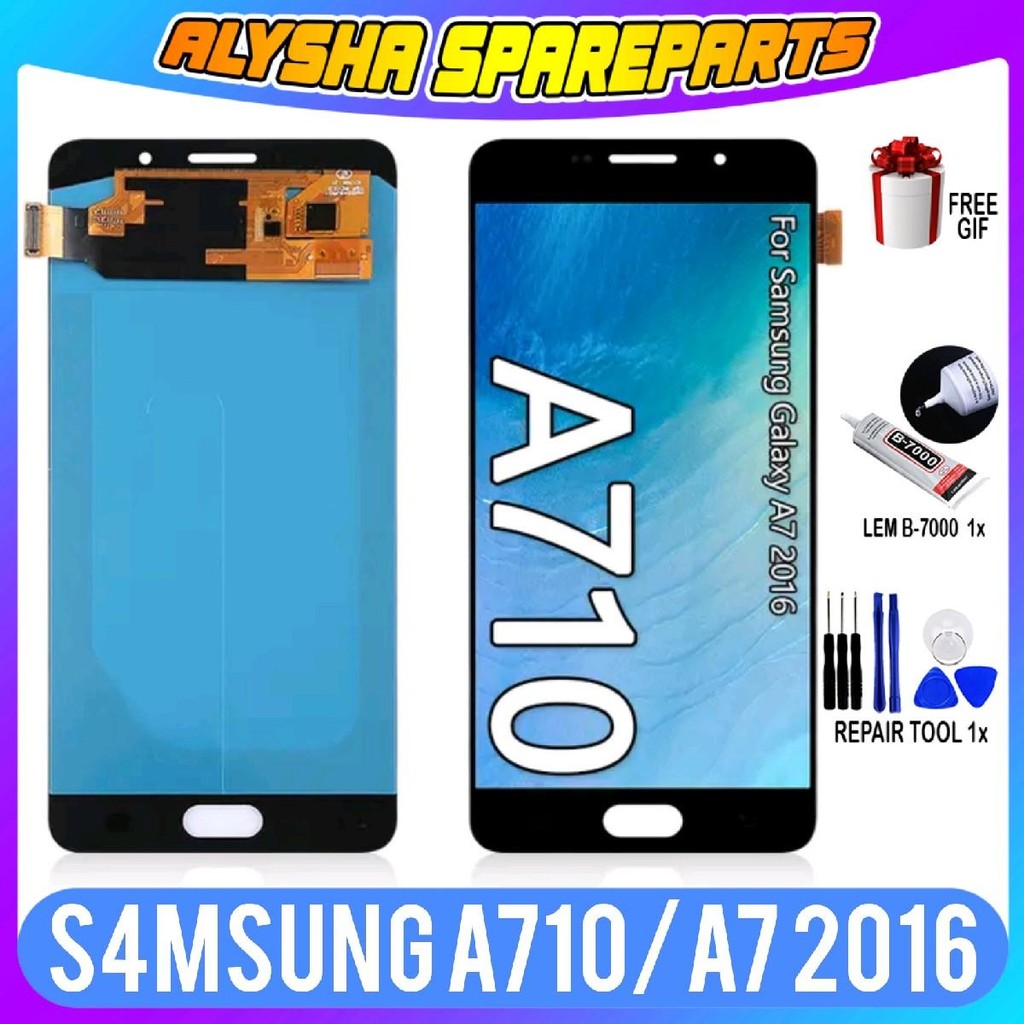 LCD COMPATIBLE SAMSUNG A710 / A7 2016 FULSET ORIGINAL