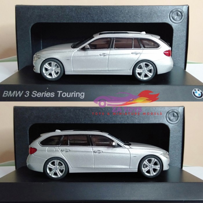 KMS99 Diecast BMW 3 Series F30 Touring Wagon Silver by Paragon Skala 1:43