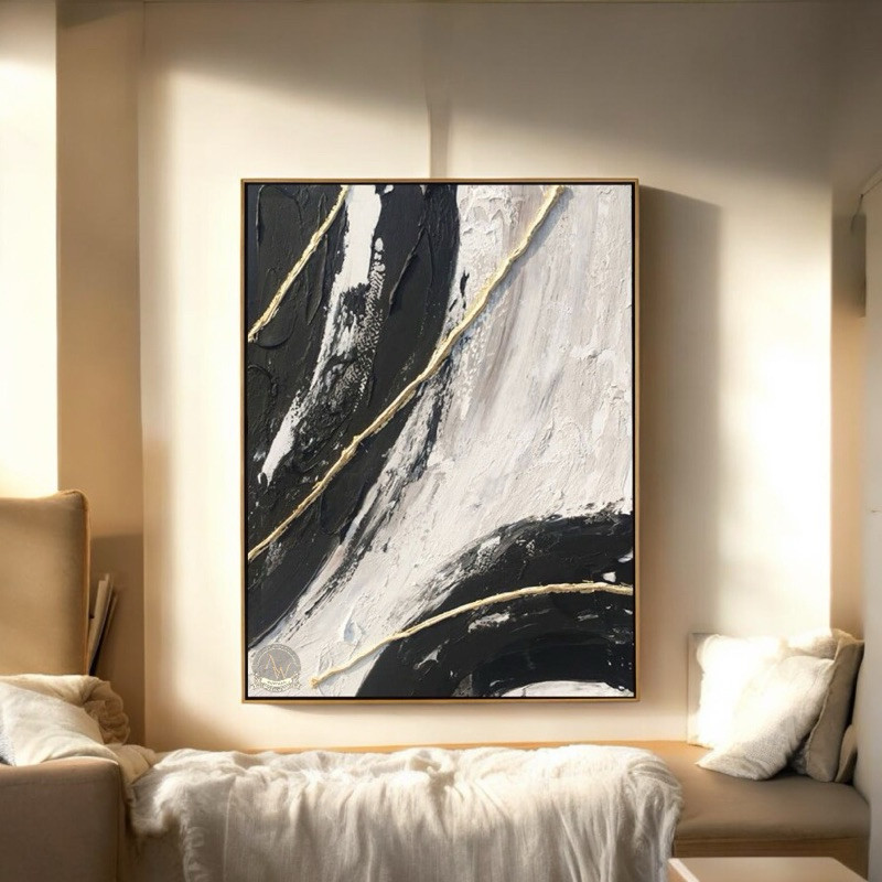 

lukisan abstrak modern art painting