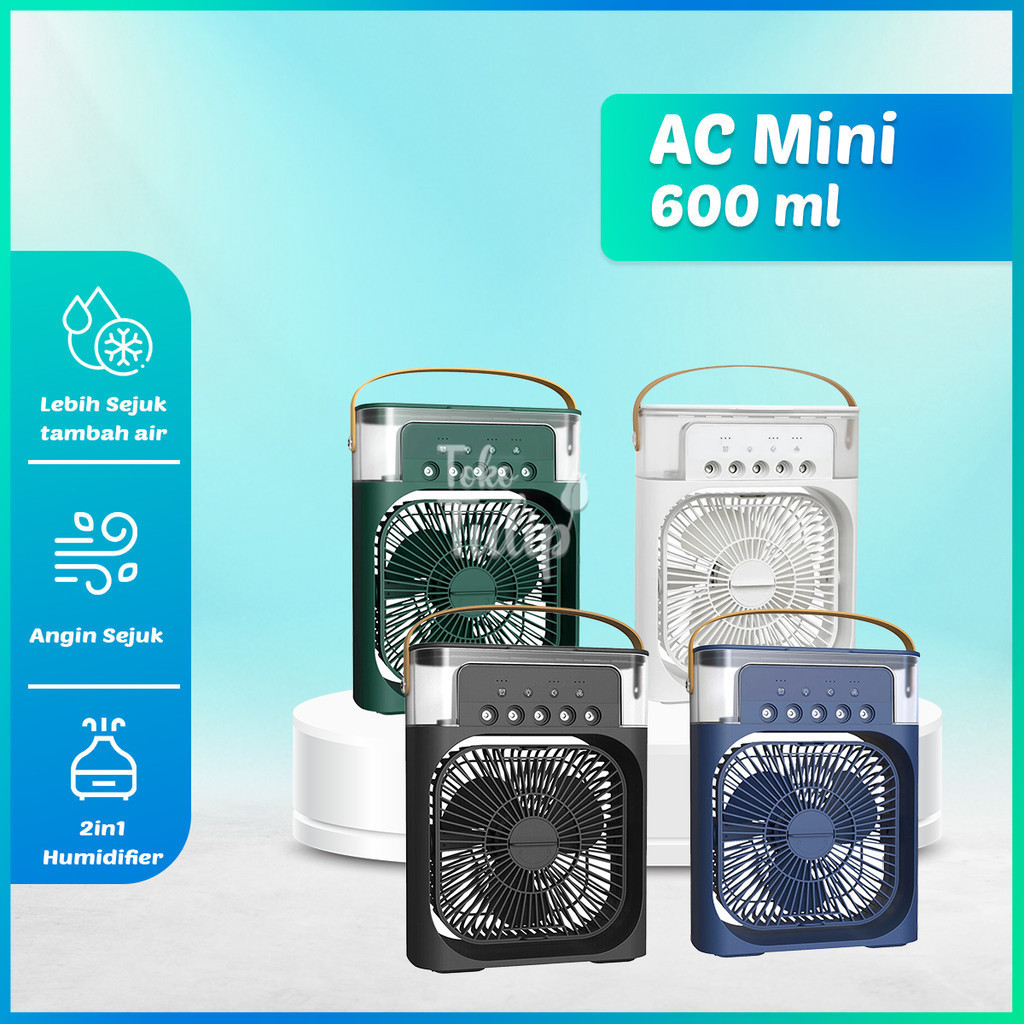 Kipas Angin Mini Kipas Air Dingin Cocok Untuk Pendingin Mobil / Air Cooler / AC Mini Kipas Ac Mini H