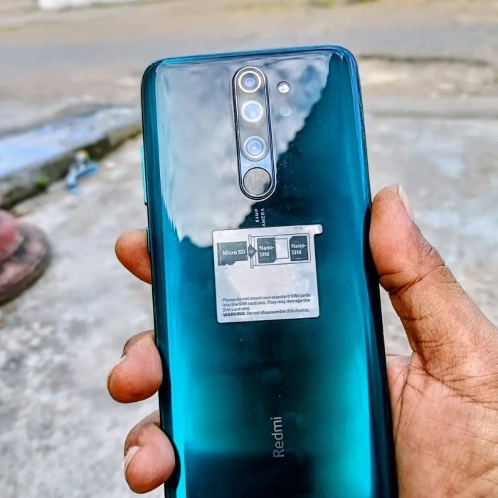 redmi note 8 pro second 6/128, siap tempur - 6/64