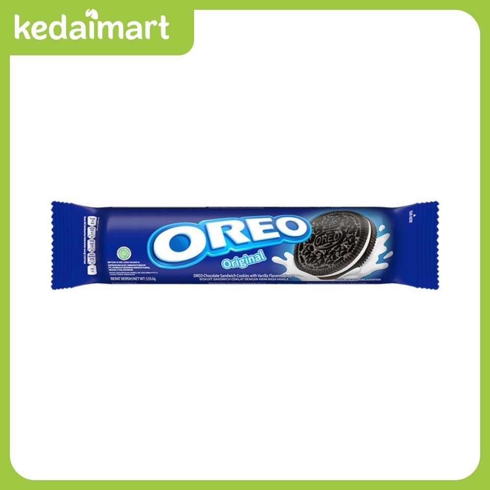 

Oreo Biskuit Vanilla Original 119.6 Gram