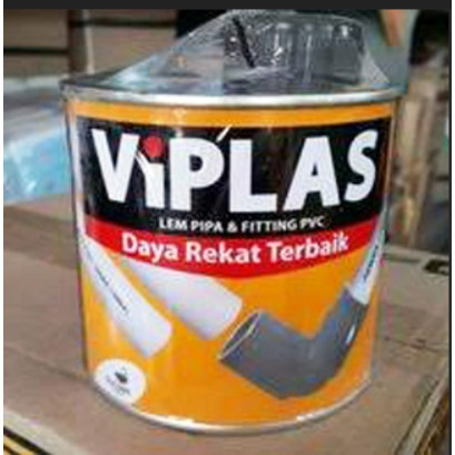 LEM PIPA PEREKAT PRALON PARALON PVC VIPLAS KALENG BESAR 360GR PARALON FITING PIPA PVC