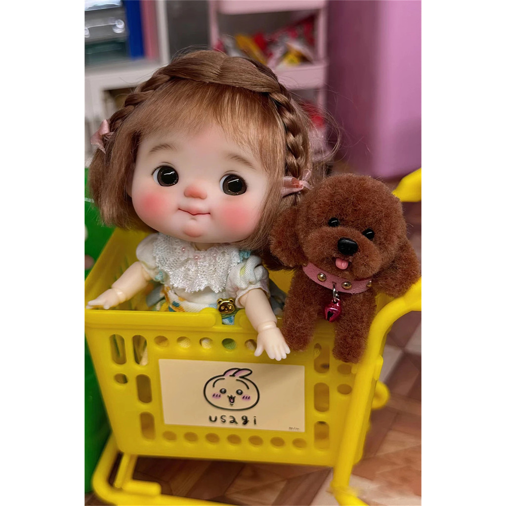 2024 New BJD naituanzi Qbaby Big head Resin Doll Fashion Doll