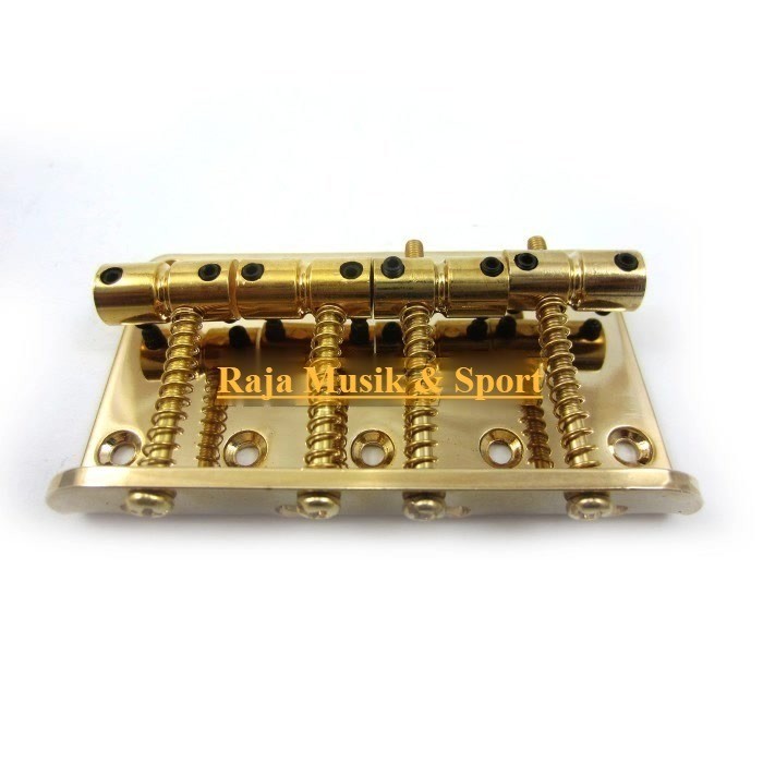 Bridge gitar bass 4 string gold