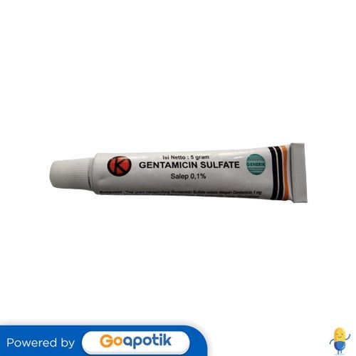 Gentamicin Kimia Farma 0.1% Salep 5 Gram Tube