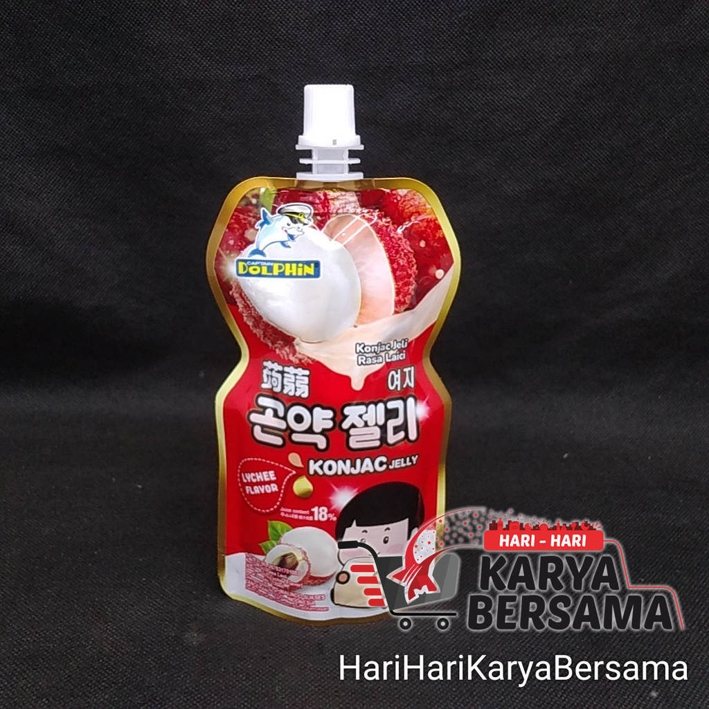 

KONJAC MINUMAN JELLY RASA LYCHEE 130ML