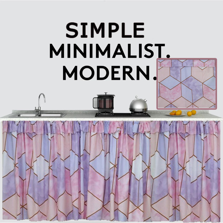 SAKINAH gorden kolong dapur shabby chic