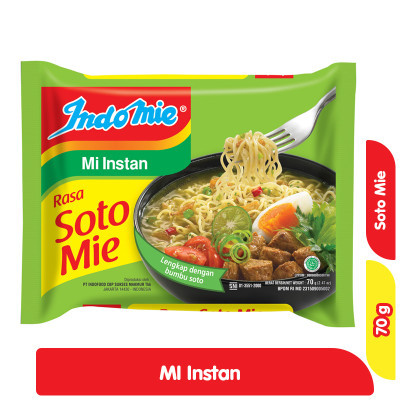 

Indomie Kuah Soto - Mie Instan Instant Noodle Soup Soto Mi Instan Kuah Soto