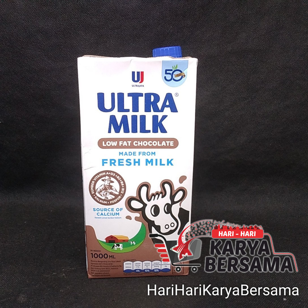 

SUSU CAIR ULTRA MILK LOW FAT COKLAT UHT 1000ML