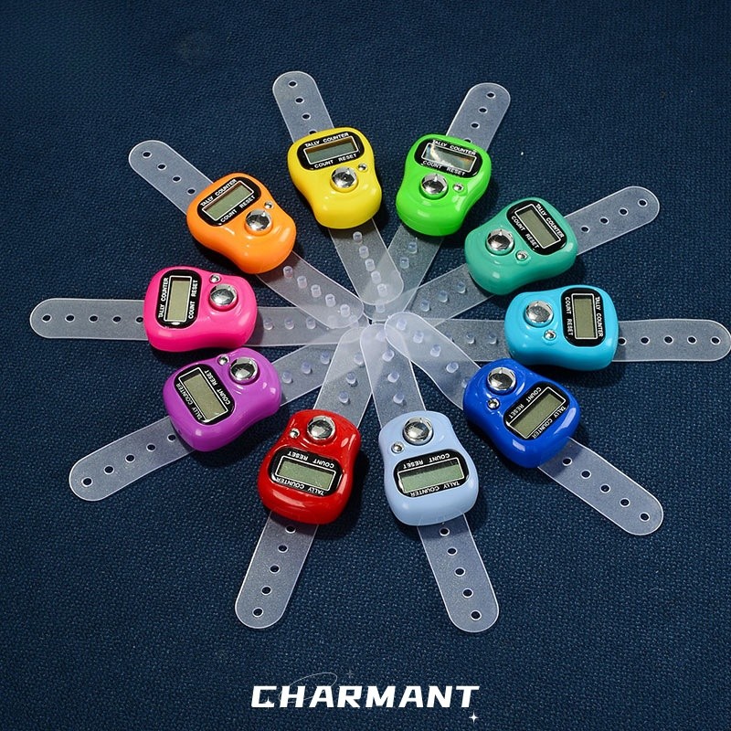 【CHARMANT】Alat hitung digital manual/penghitung hitung Tasby digital mini