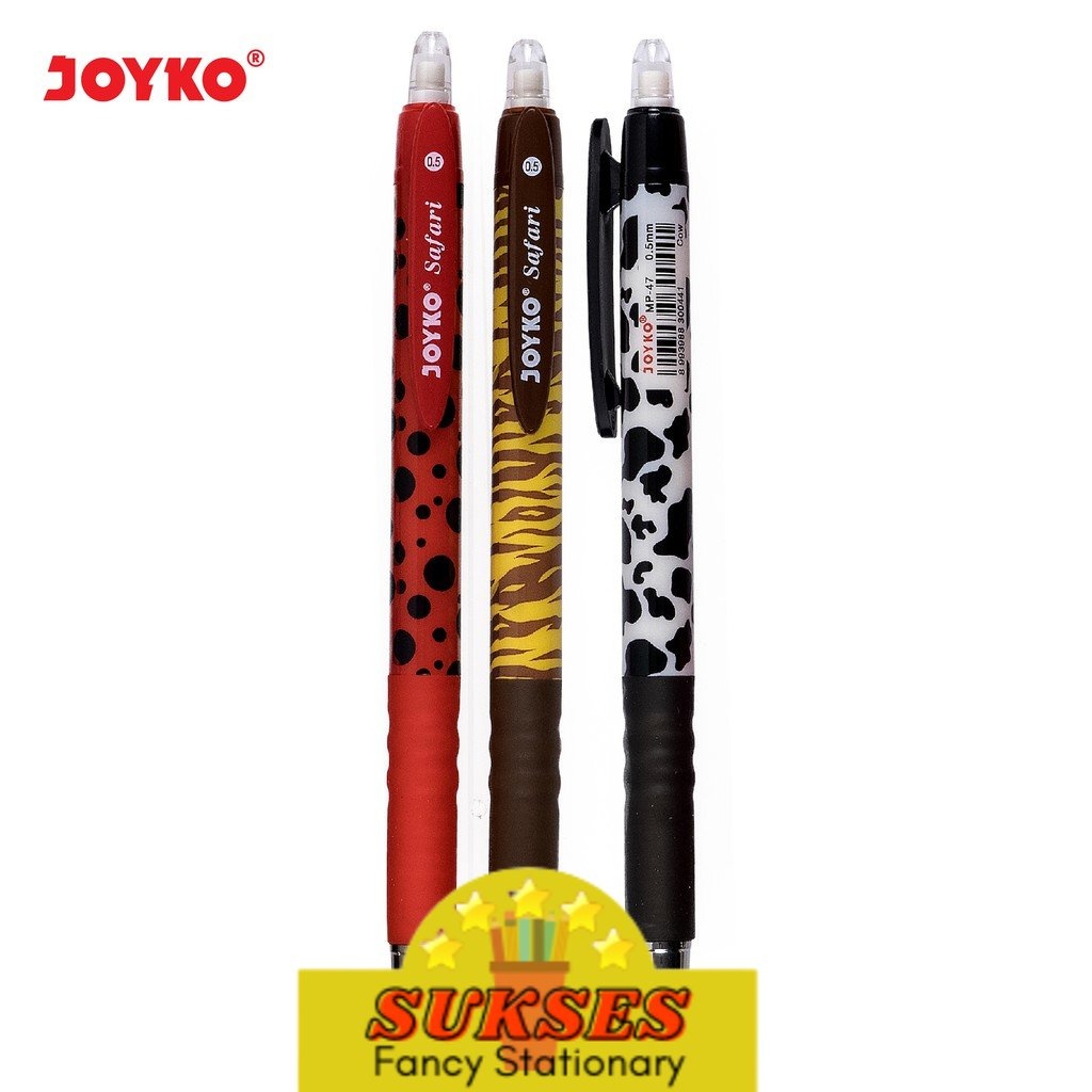 

Mechanical Pencil / Pensil Mekanik Joyko MP-47 / 0.5 mm / Safari