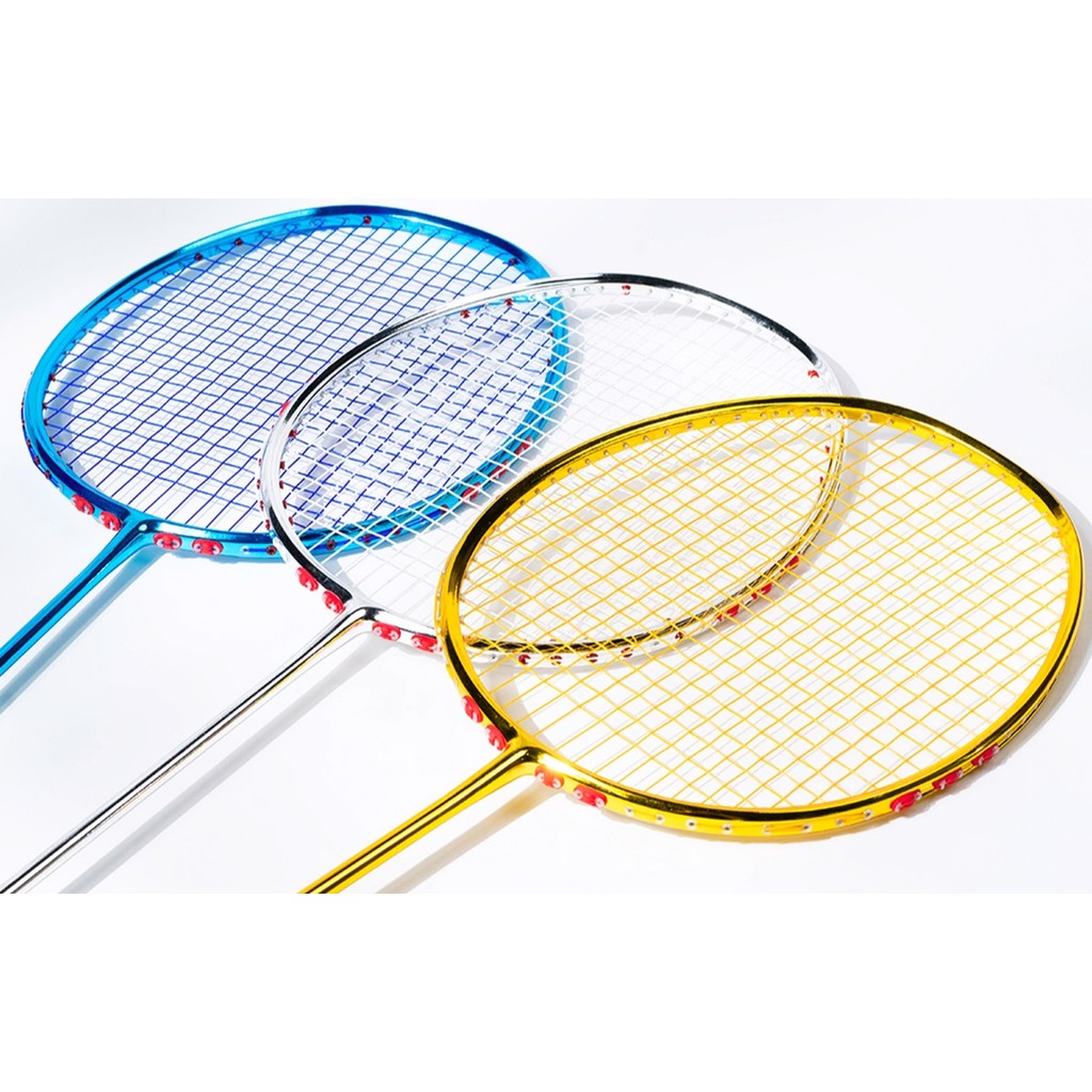 ALP DU 4U 82g Badminton racket MAX 32 lbs 100% Carbon Fiber with Dust-Free Plating Design Reket Prof