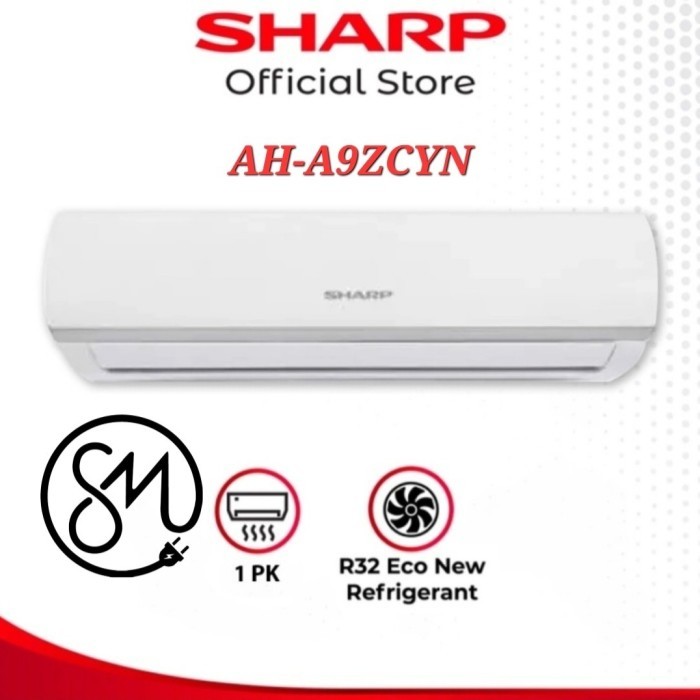 AC Sharp 1 PK AH-A9ZCY Standard Split 9ZCY 765 watt made in china