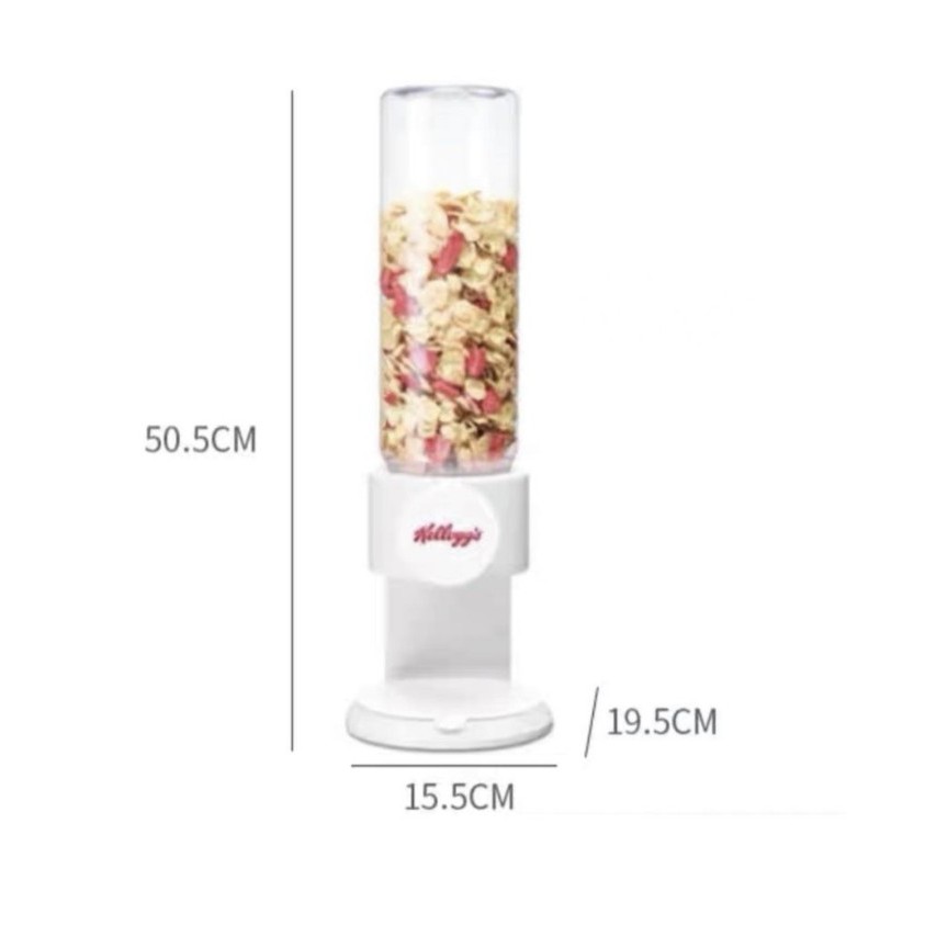 

Kellogg's Cereal // Cereal Dispenser - White //cs