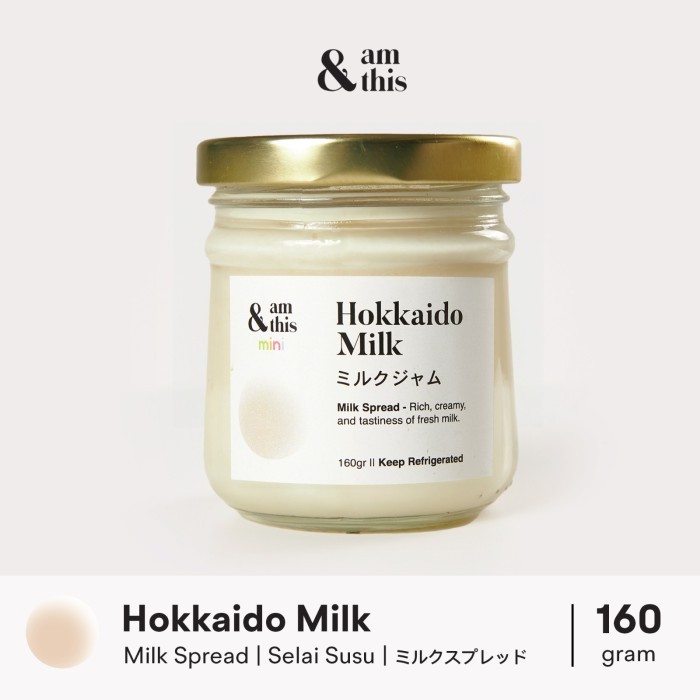 

[New] 8am&this mini - Hokkaido Milk Spread 160gr