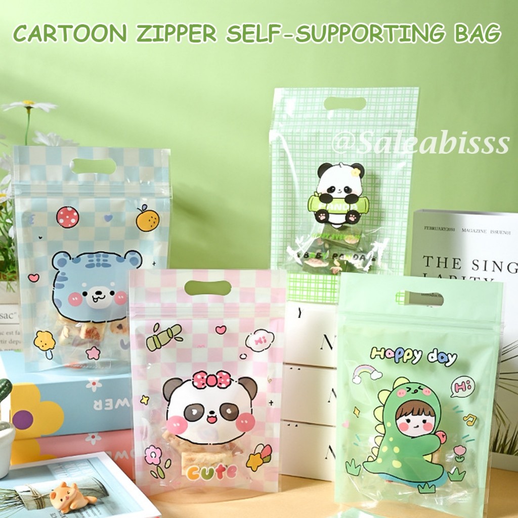 Cookies Ziplock Bag 15*23cm / Plastik Kue Kering /Plastik Zipper Cookies/ Biskuit Bag/Plastik Klip